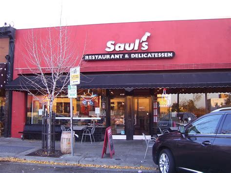 Saul's deli - Thur: 8:00 am - 8:30 pm. Fri: 8:00 am - 9:00 pm. Sat: 8:00 am - 9:00 pm. Sun: 8:00 am - 8:30 pm. WebsiteMenuEmailSave. Saul's Restaurant & Deli. Jewish diner serving deli classics and comfort and contemporary fare informed by principles of local sustainability and organics. Call 510 848-3354 or Click Here To Order Online …